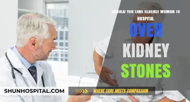 Should You Hospitalize Elderly Women for Kidney Stones? Key Considerations
