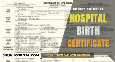 Why Didn't I Receive a Hospital Birth Certificate? Understanding the Process