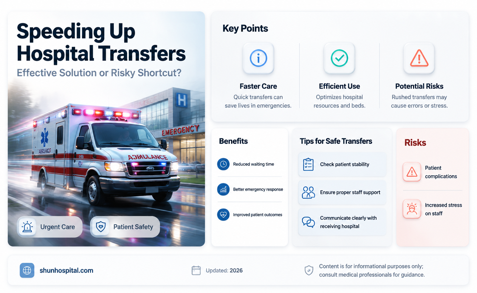are faster hospital transfers effective