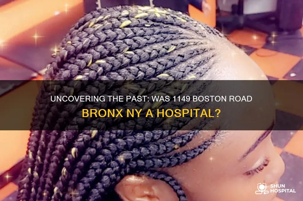 was 1149 boston road bronx ny a hospital once