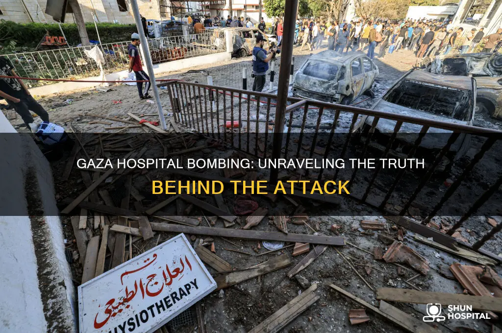 was a gaza hospital bombed