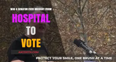 Senator's Hospital Vote: Unprecedented Move or Political Necessity?