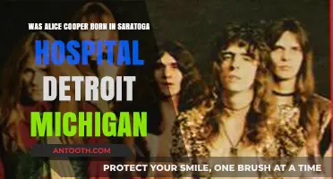 Was Alice Cooper Born at Saratoga Hospital in Detroit?