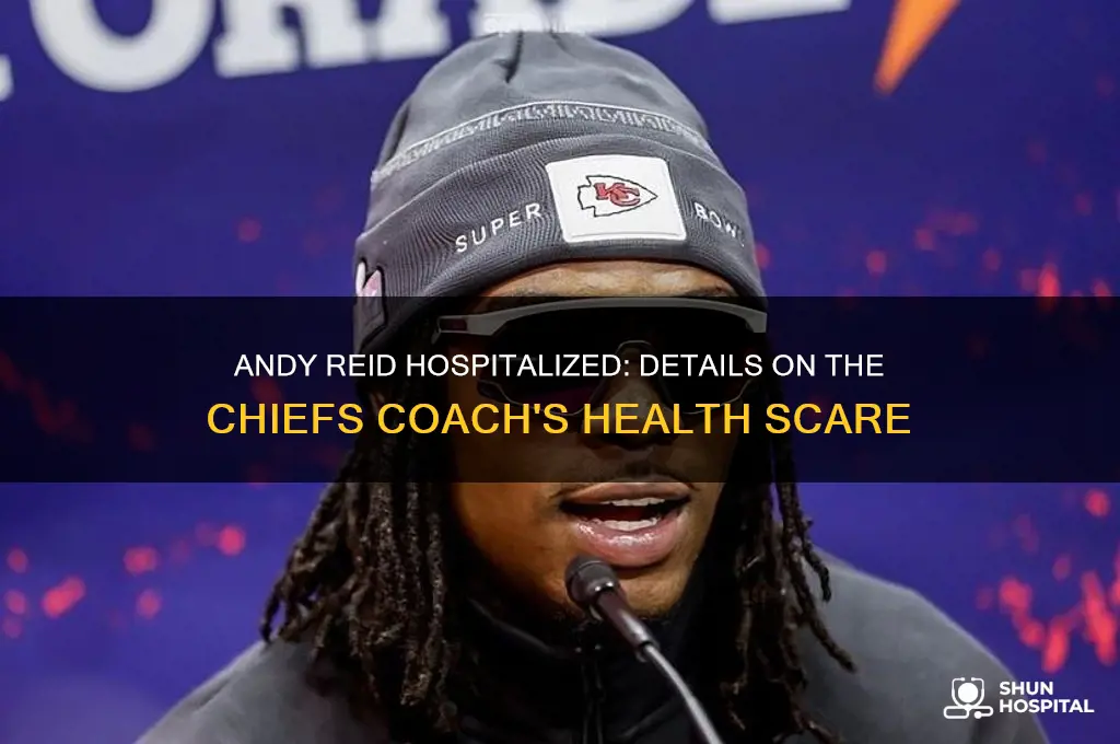 was andy reid hospitalized