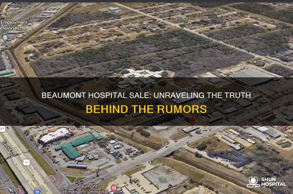 was beaumont hospital sold