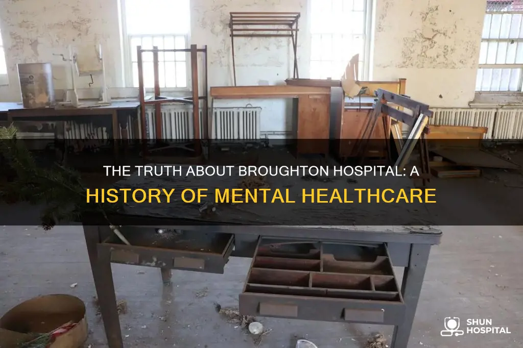 was broughton hospital just for the insane