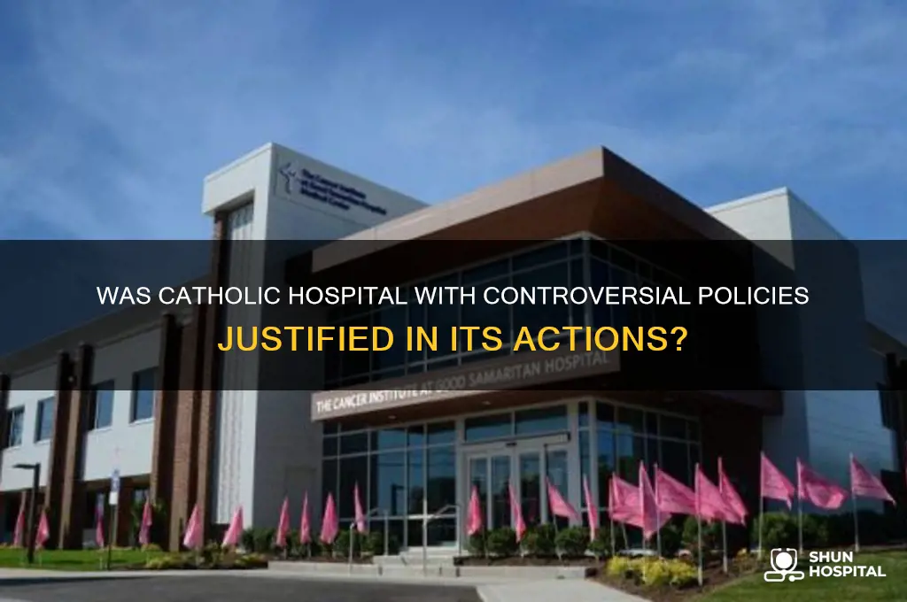 was catholic hospital with