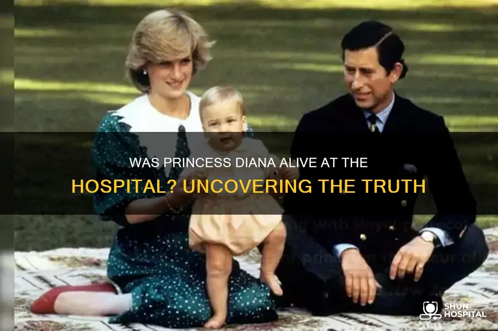 was diana alive at hospital