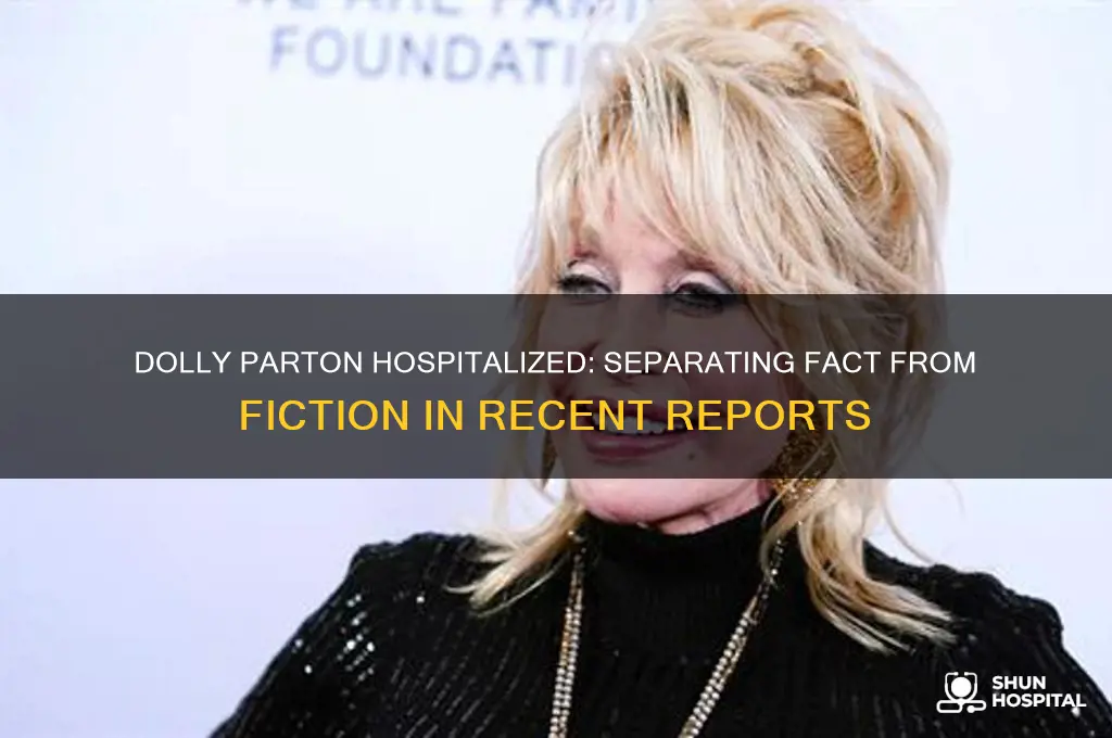 was dolly parton hospitalized