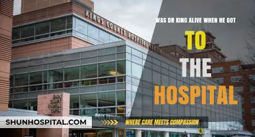 Was Dr. King Alive Upon Arrival at the Hospital?