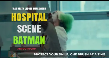 Heath Ledger's Batman Hospital Scene: Improvised Genius?