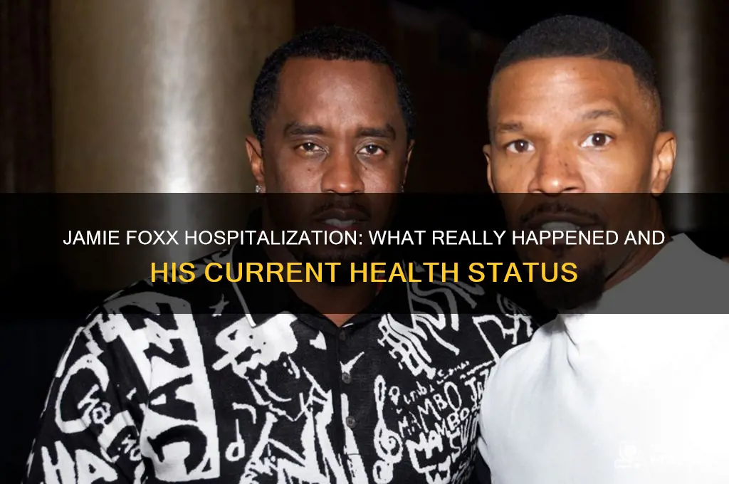 was jamie fox hospitalized