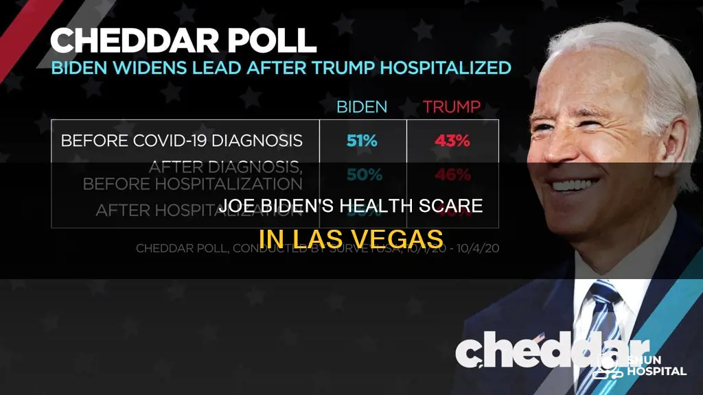 was joe biden hospitalized in las vegas