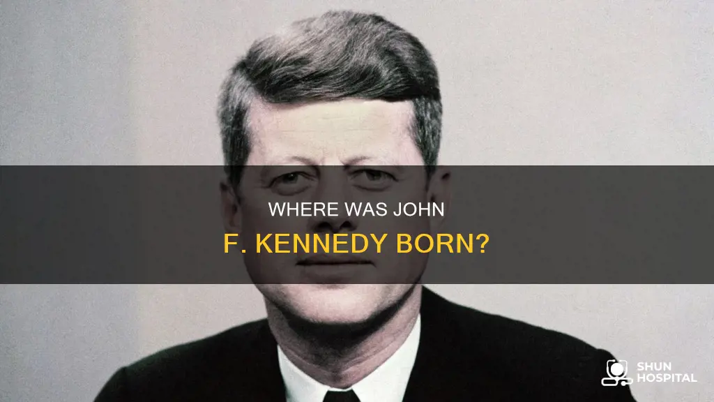 was john kennedy born in a hospital