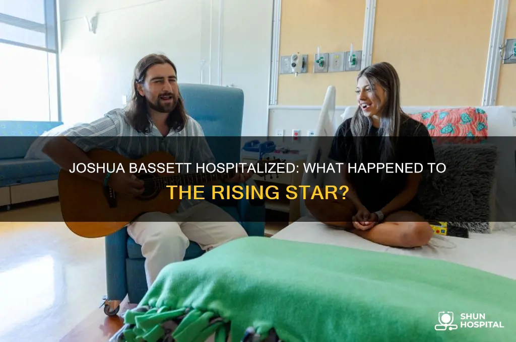 was joshua bassett hospitalized