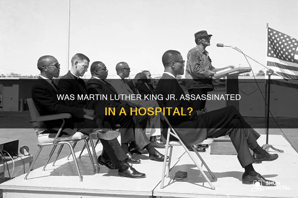 was martin luther king jr killed in the hospital