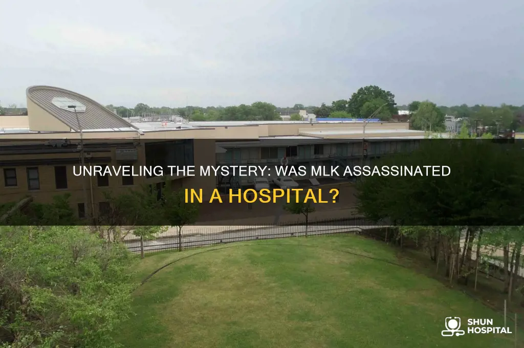 was mlk killed in hospital