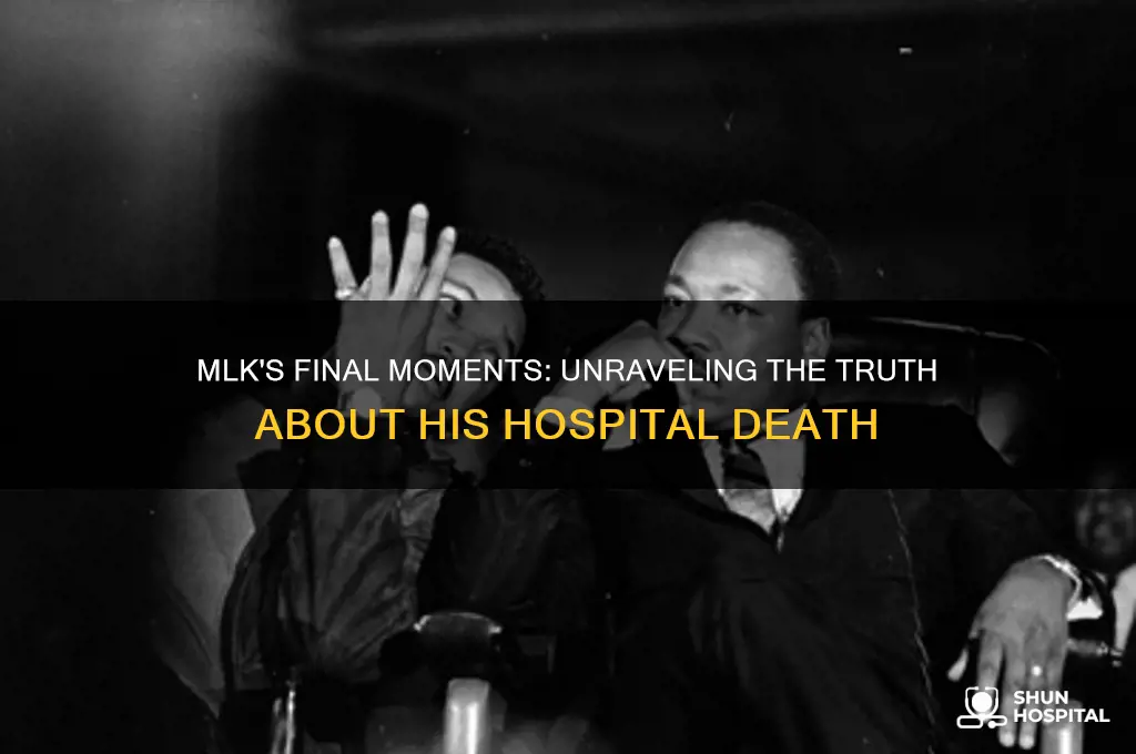 was mlk suffocated in hospital
