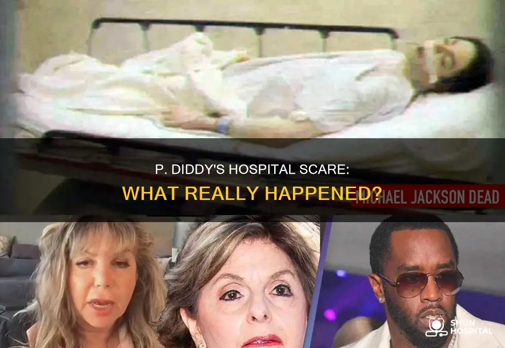 was p diddy rushed to the hospital