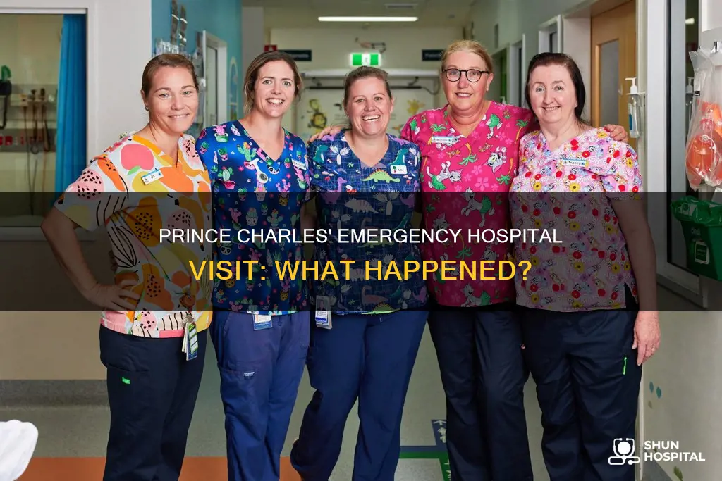 was prince charles rushed to the hospital