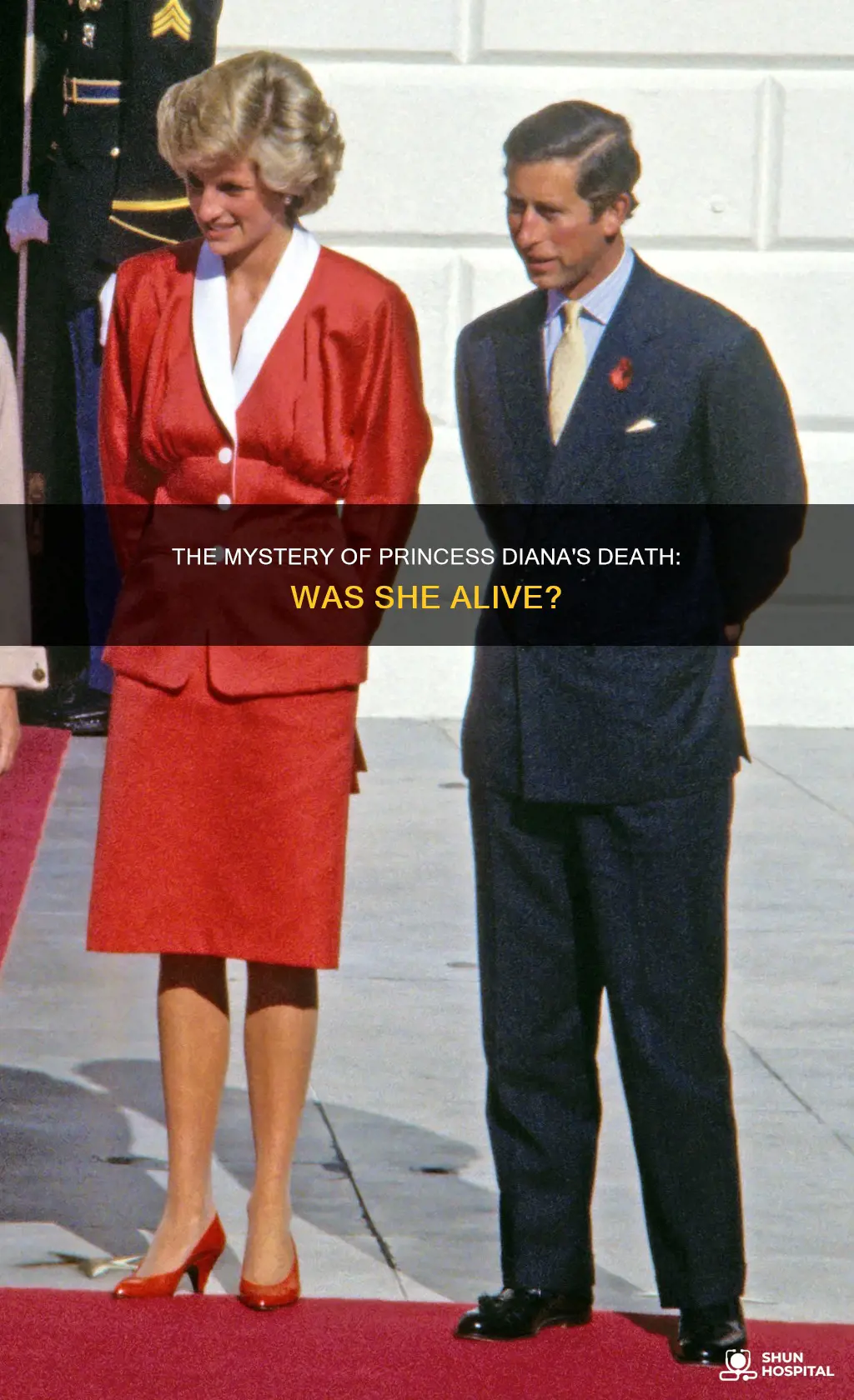 was princess diana alive at the hospital