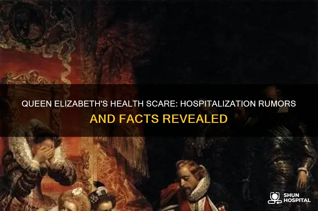 was queen elizabeth hospitalized