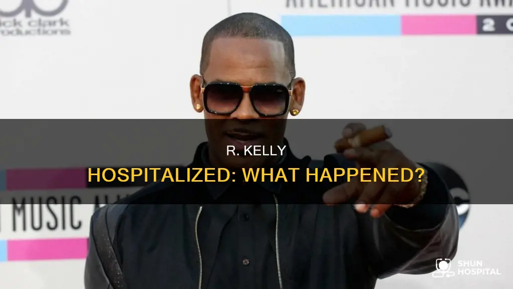 was r kelly rushed to the hospital