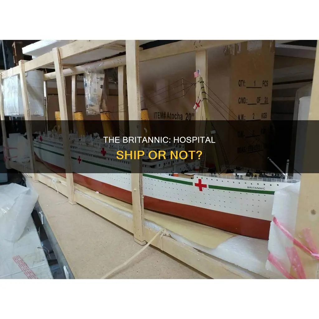 was the britanic really a hospital ship