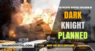 Was the Dark Knight's Hospital Explosion Scene Deliberately Delayed?
