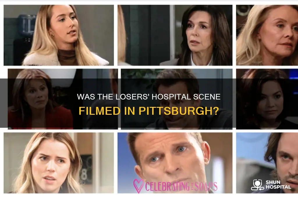 was the hospital scene in the losers filmed in pittsburgh