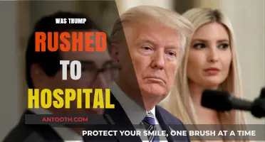 Trump's Sudden Hospital Visit: Unraveling the Mystery Behind the Rush