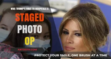 Was Trump's Hospital Visit a Staged Photo Op?