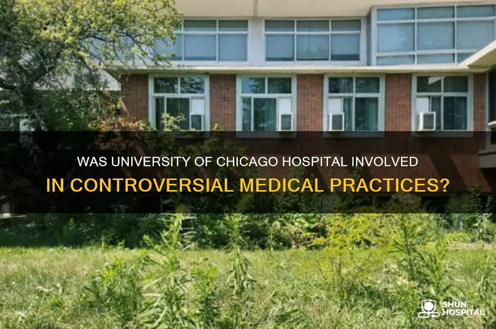 was univ of chicago hospital