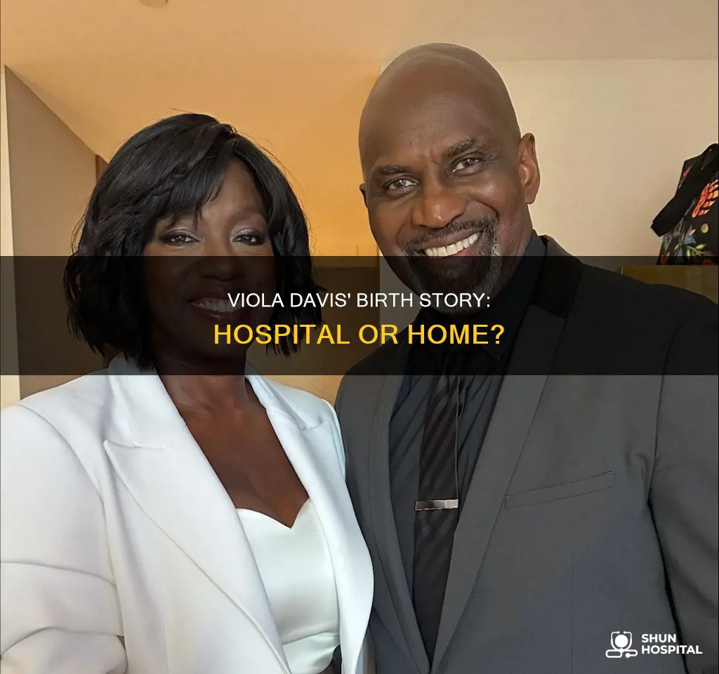was viola davis born in a hospital