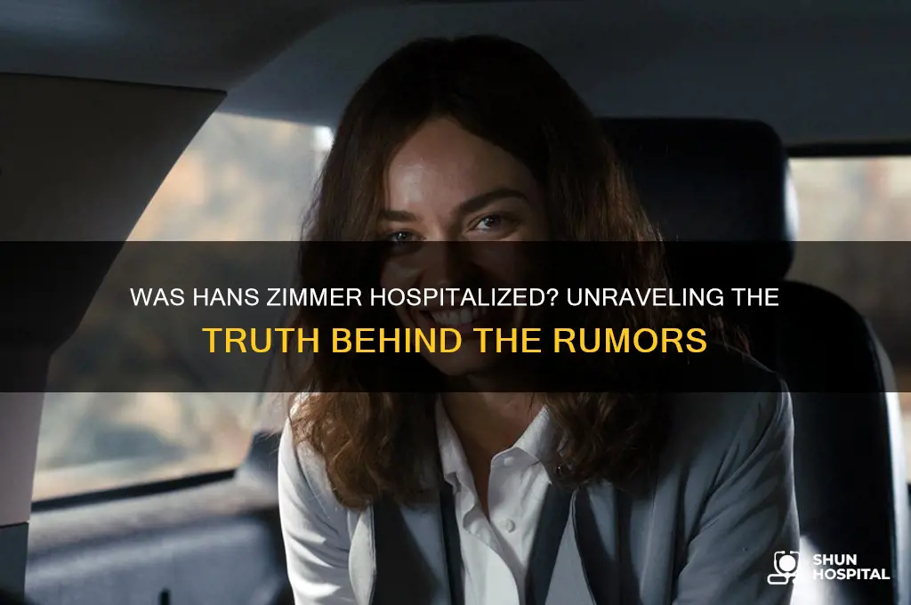was zimmer hospitalized