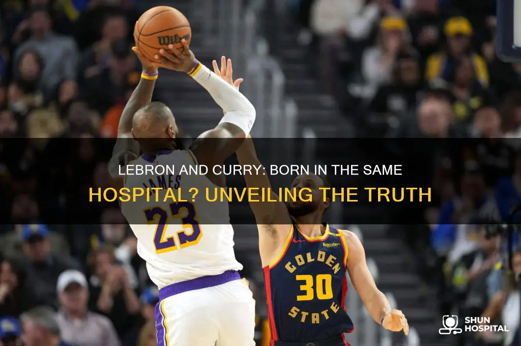 were lebron and curry born in the same hospital