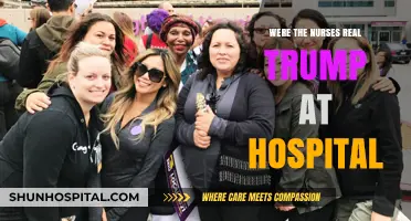 Trump's Hospital Stay: Were the Nurses Real?