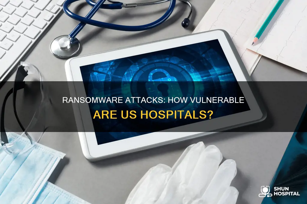 were usa hospitals affected by ransomware attabk