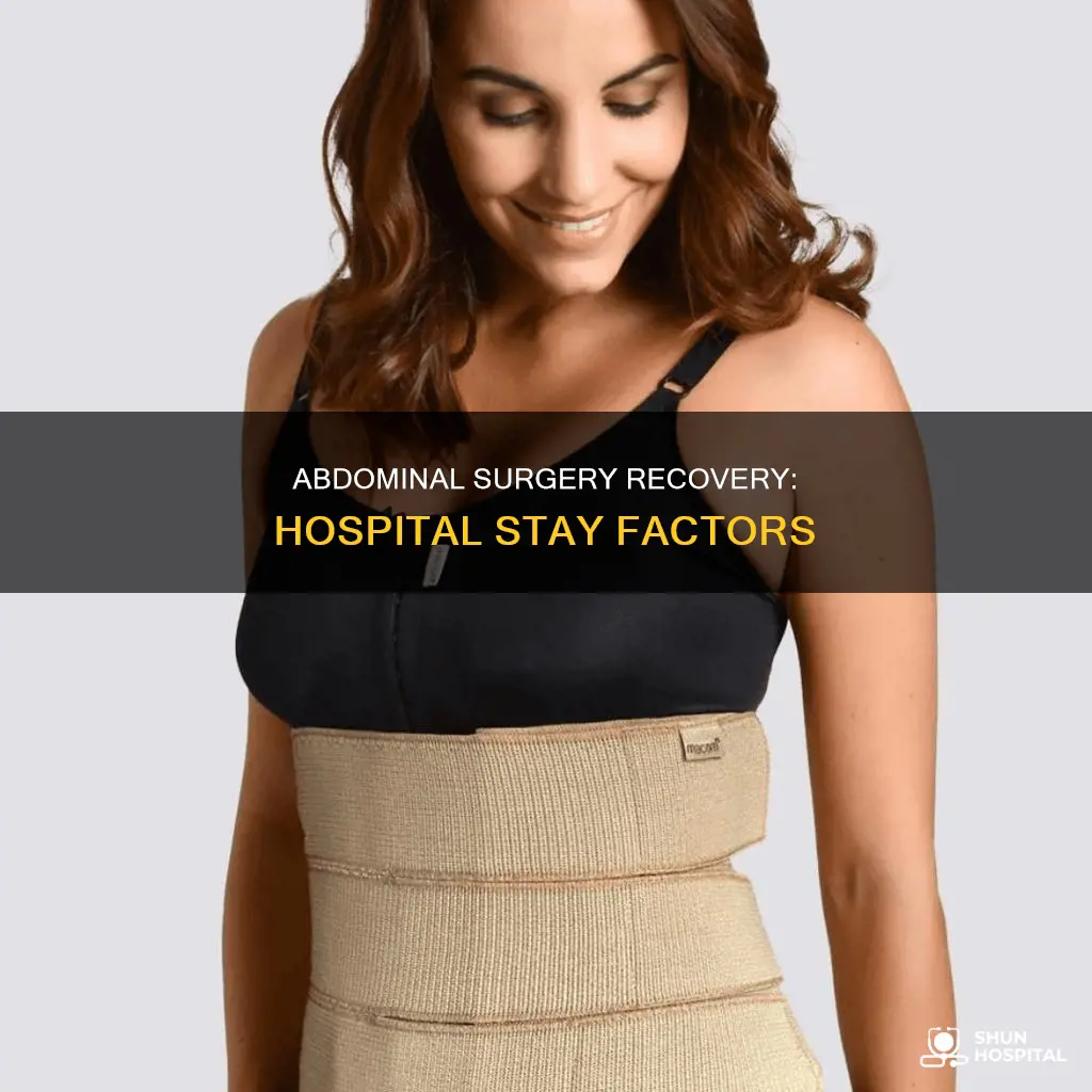 what abdominal surgery keeps you in hospital