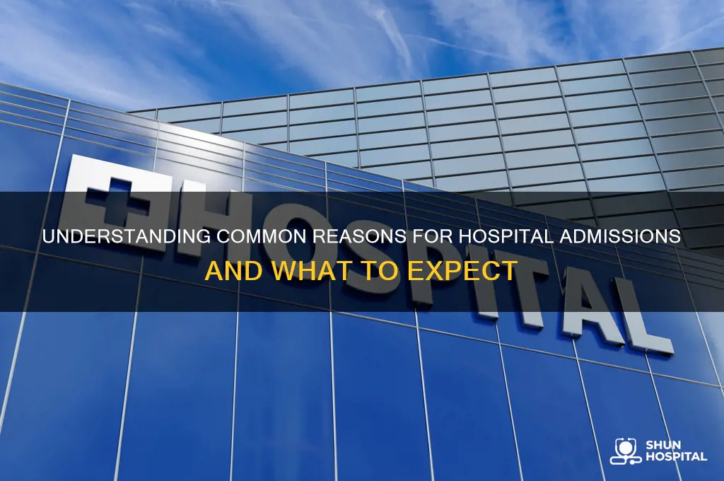 what admitted to hospital