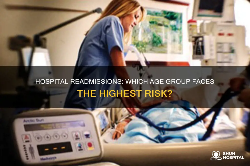 what age range has the highest percentage of hospital readmission