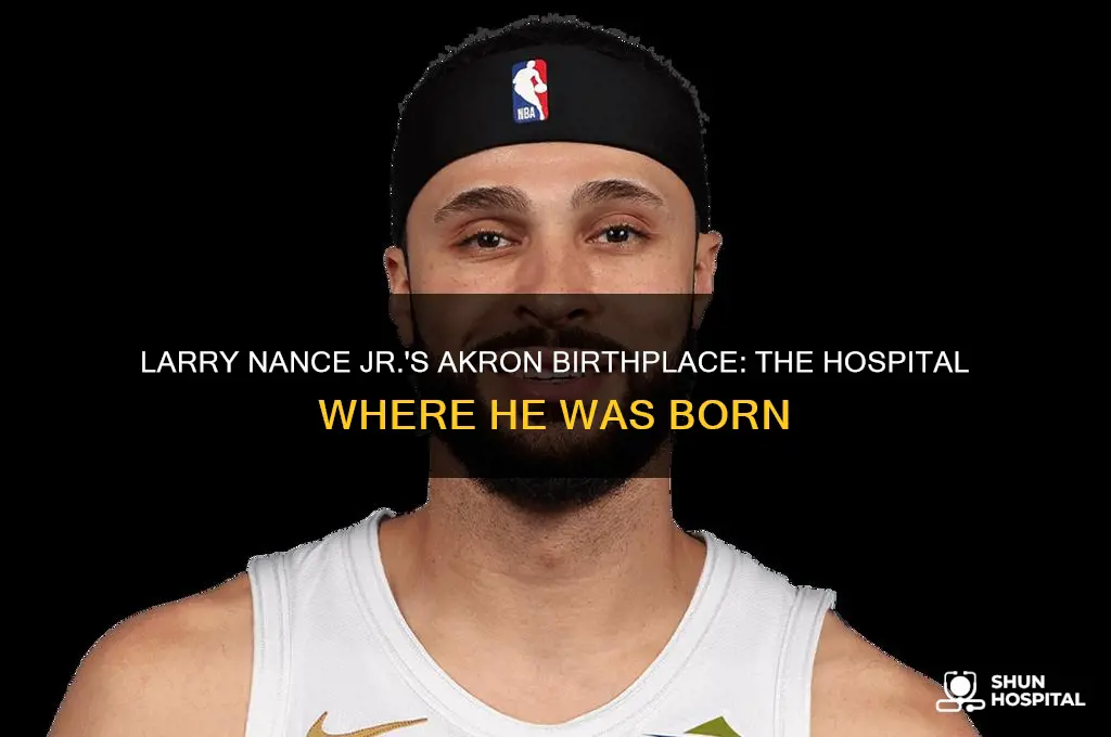 what akron hospital larry nance n jr born in