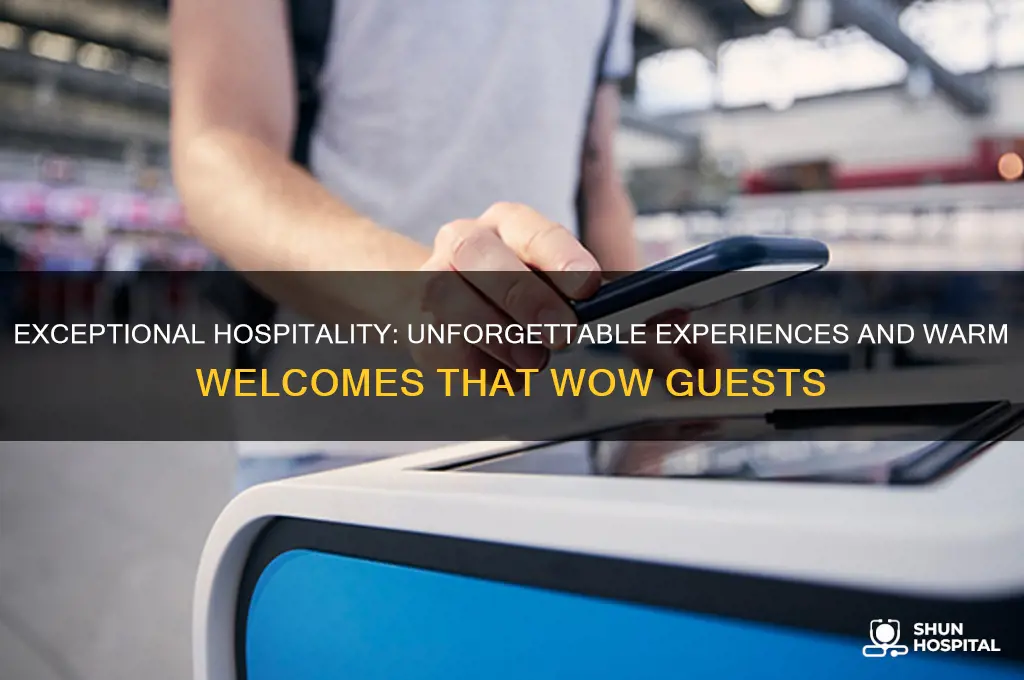 what an amazing hospitality