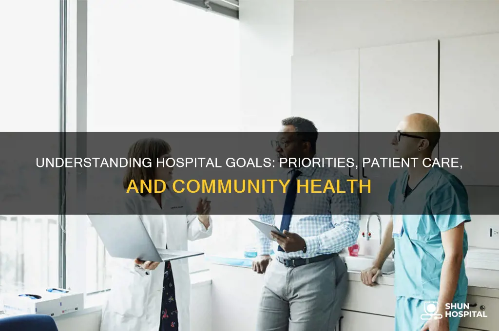 what ar hospital goals