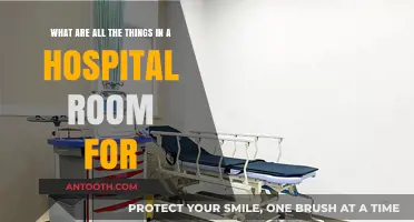 Unveiling the Purpose of Every Item in a Hospital Room