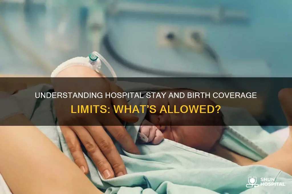 what are allowed amounts for hospital stay and births