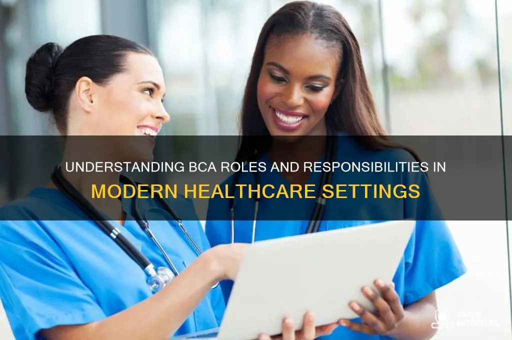 what are bca in hospitals