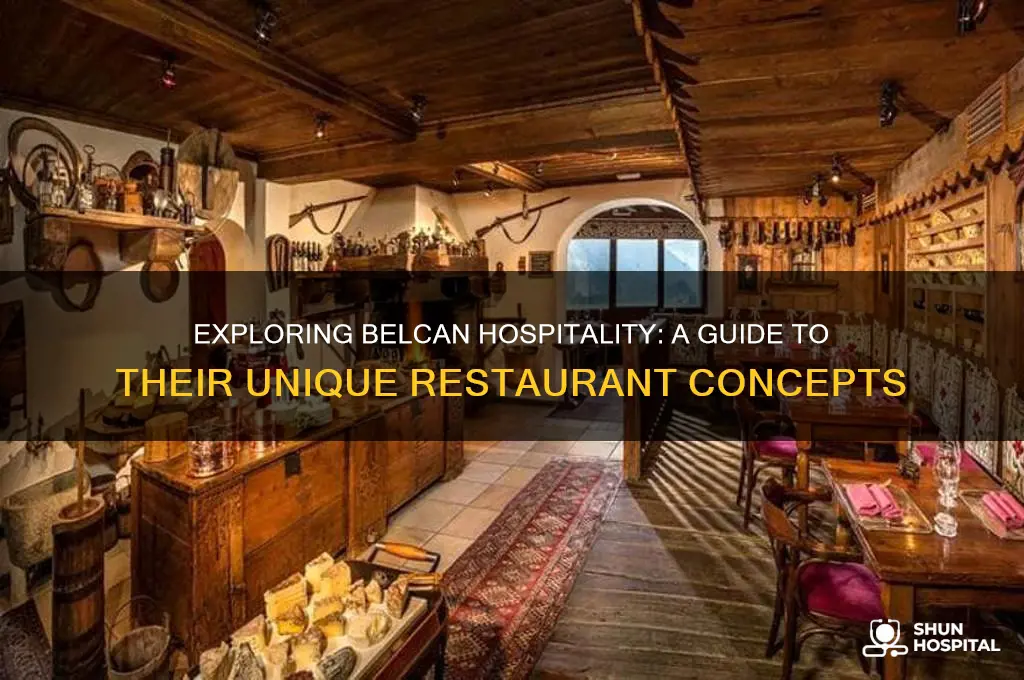 what are belcan hospitality restaurants