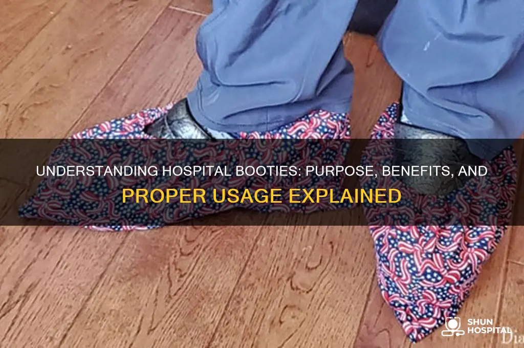 what are booties in hospital
