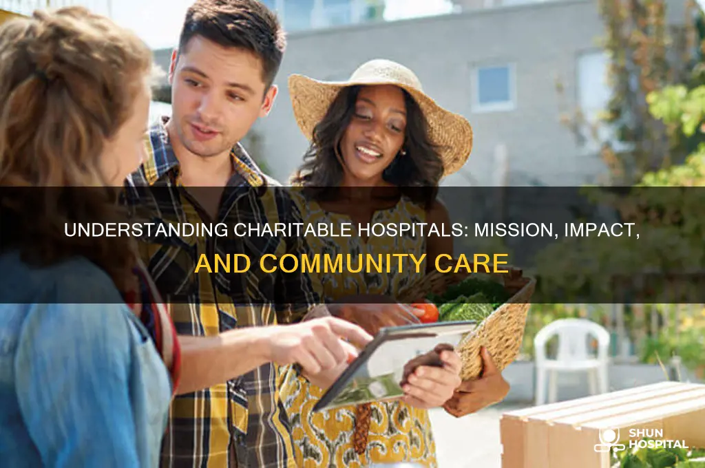 what are charitable hospitals